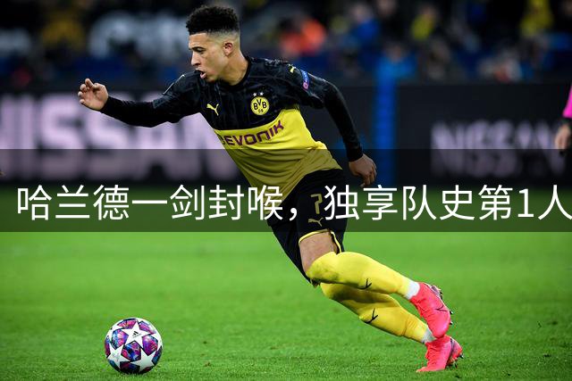哈兰德一剑封喉，独享队史第1人！1.45亿欧先生首秀，曼城1-0升班马